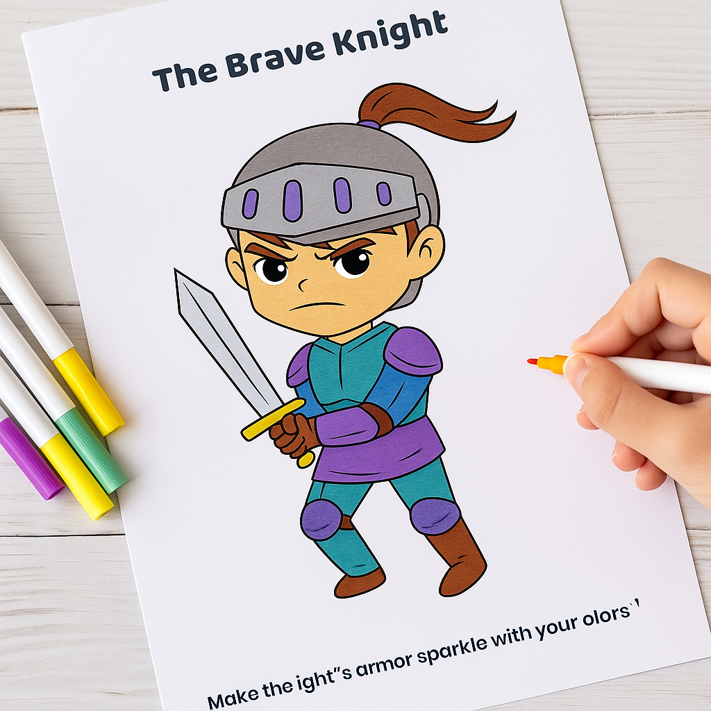 My First Fantasy Adventures Coloring Book β 20 Magical Pages for Kids