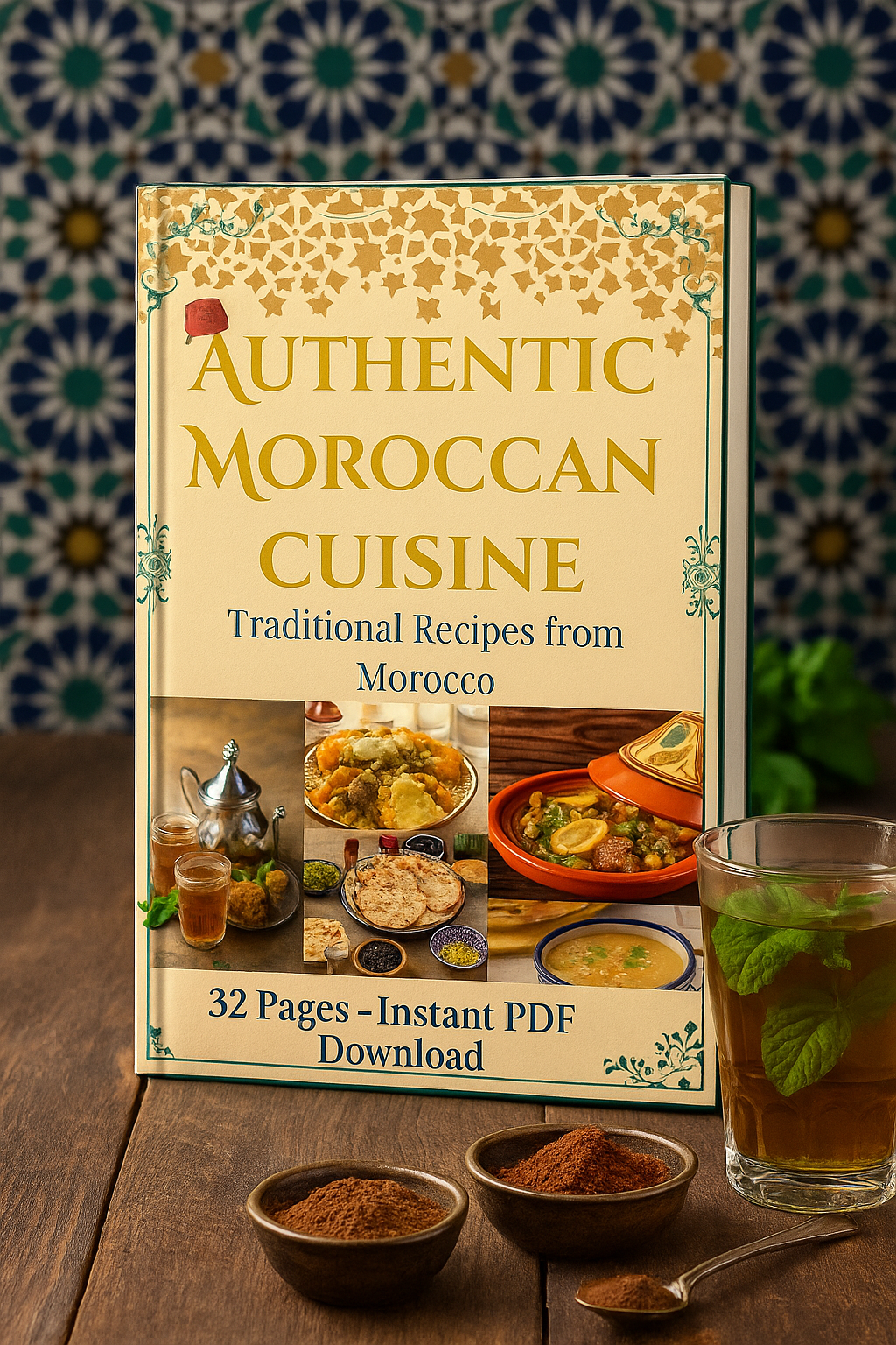 Authentic Moroccan Recipes β Digital PDF Cookbook