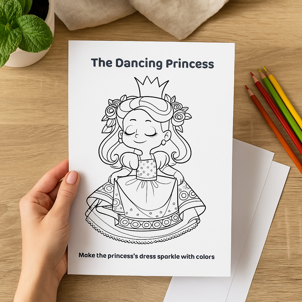 My First Fantasy Adventures Coloring Book – 20 Magical Pages for Kids