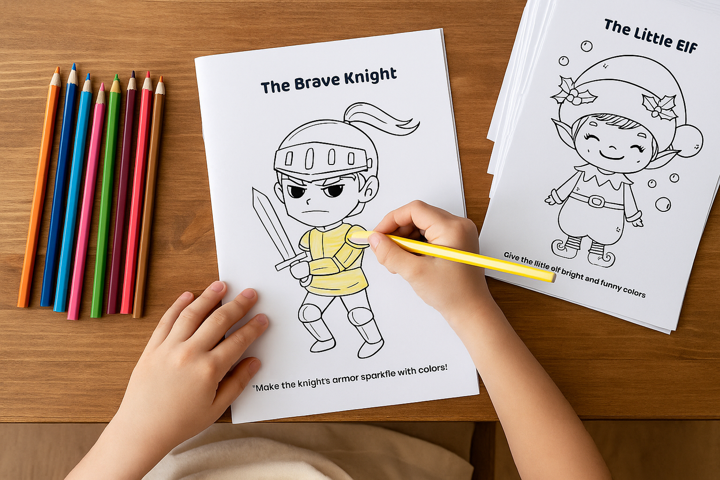 My First Fantasy Adventures Coloring Book – 20 Magical Pages for Kids