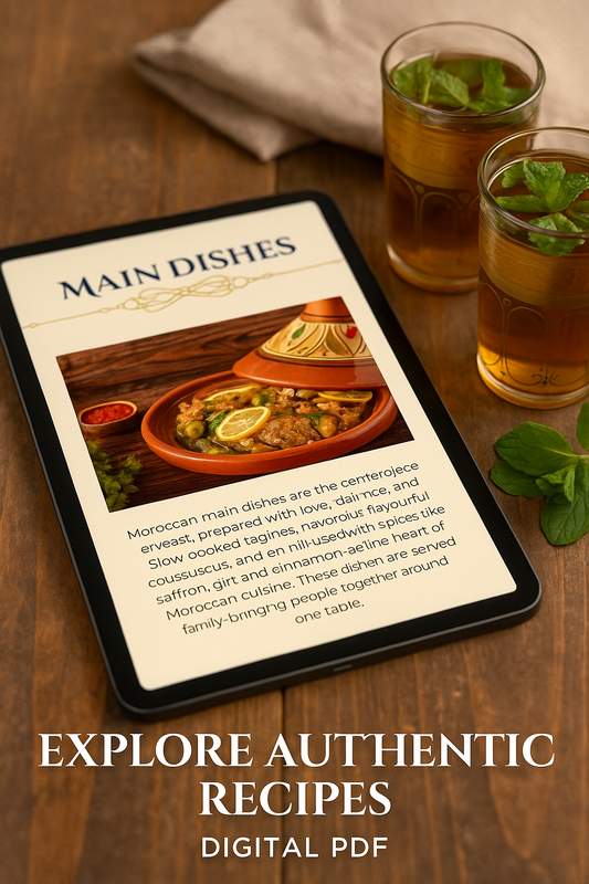 Authentic Moroccan Recipes – Digital PDF Cookbook