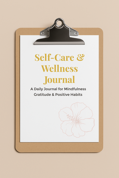 Self-Care & Wellness Journal – Digital PDF