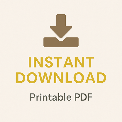 Self-Care & Wellness Journal – Digital PDF