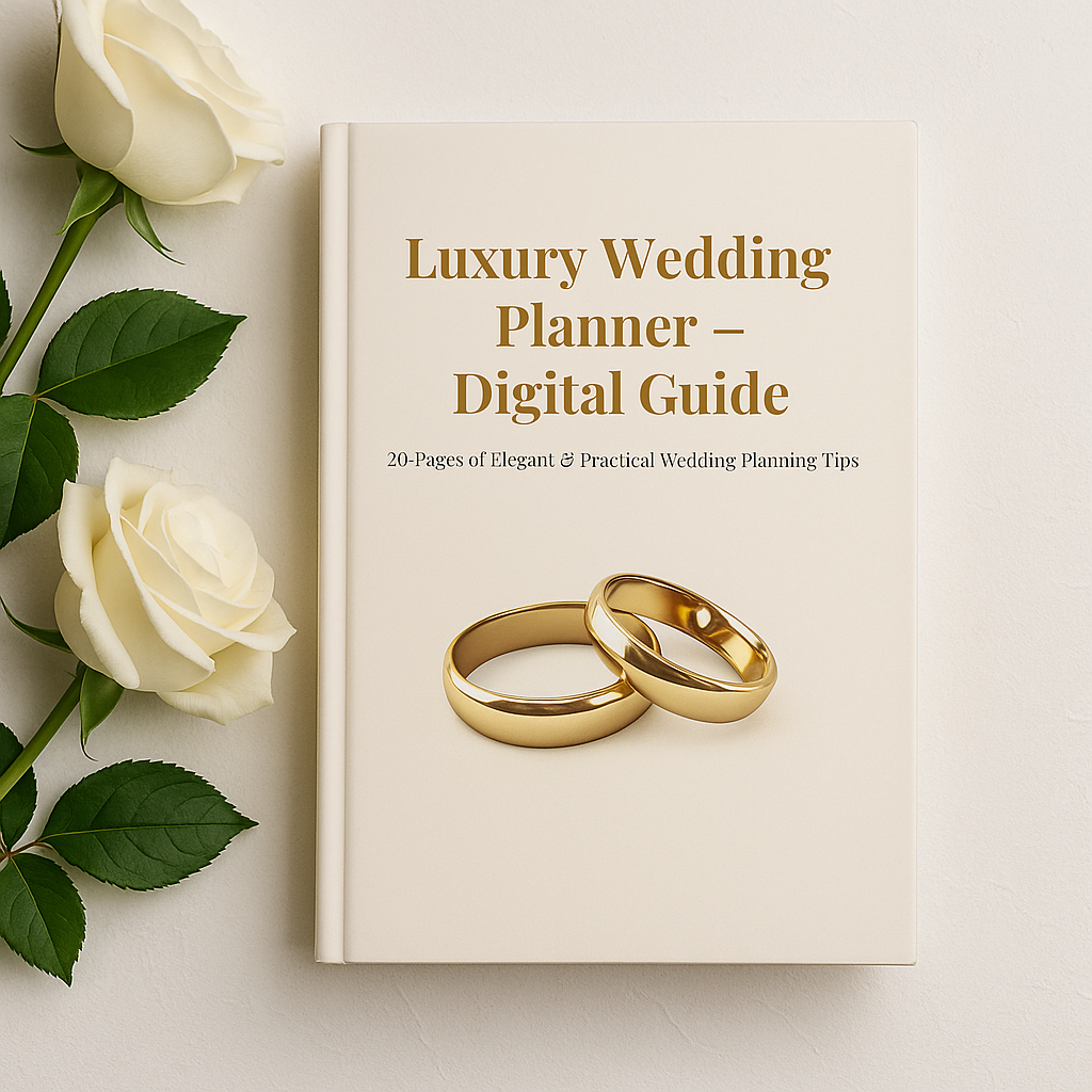 Luxury Wedding Planning Guide (Editable PDF)