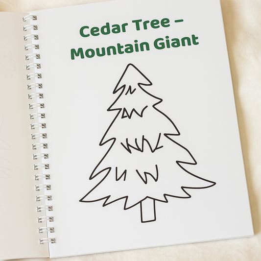 My First Nature & Trees Coloring Book – 20 Fun Pages for Kids