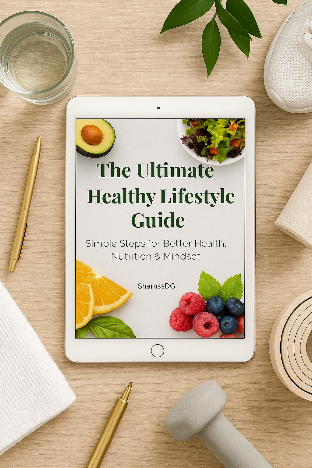 Healthy Lifestyle Guide – Nutrition & Fitness eBook
